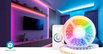 SmartLife LED Strip Wi-Fi Blanc Froid / RGB / Blanc Chaud SMD 5.00 m - Nedis