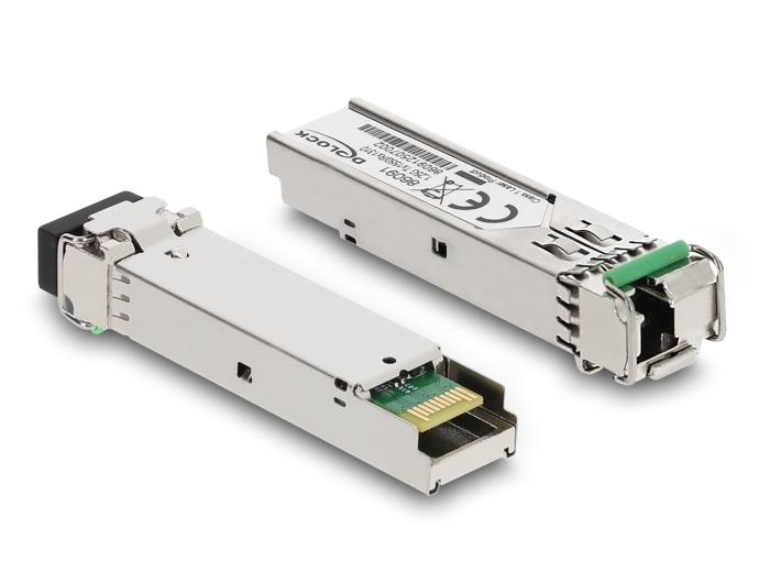 Module SFP Delock 1000Base-BX SM TX 1550 / RX 1310 nm DDM