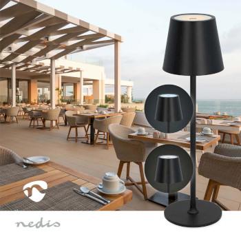 Lampe de table LED LED 1,8 W 150 lm 3000 - 6000 K Noir - Nedis