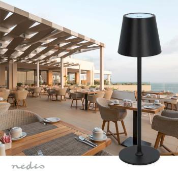 Lampe de table LED LED 1,8 W 150 lm 3000 - 6000 K Noir - Nedis