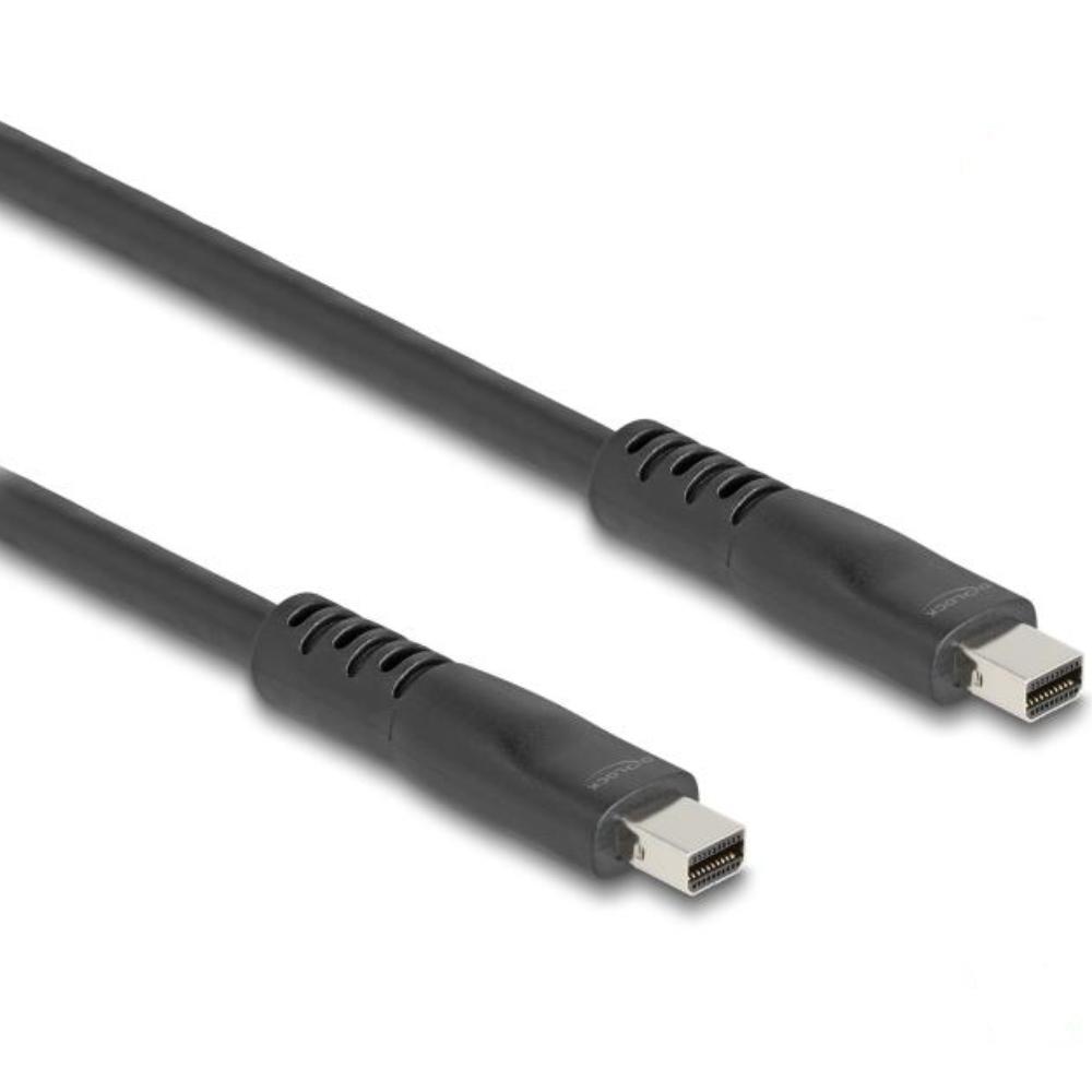 Delock Mini DisplayPort Kabel 16K 60 Hz 80 Gbps 1 m