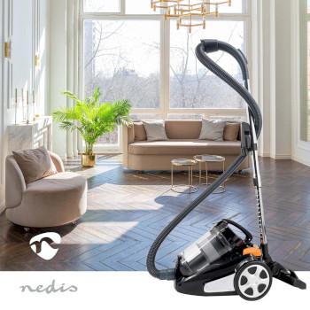 Aspirateur sans sac Sans sac 700 W Capacité de poussière : 3,0 l - Nedis