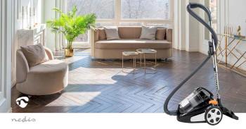 Aspirateur sans sac Sans sac 700 W Capacité de poussière : 3,0 l - Nedis