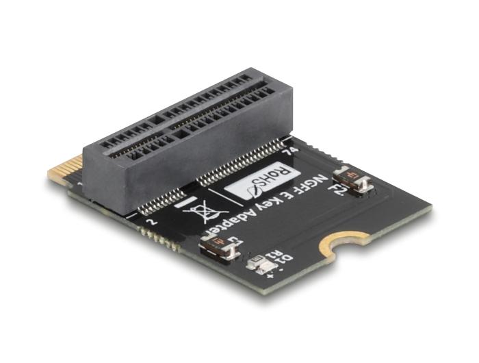 Delock Adapter M.2 Key E Stekker naar M.2 Key E Slot 90 gehoekte