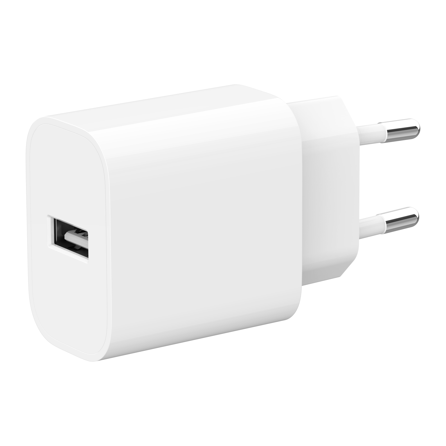 USB-lader 1xA 2.4A wit