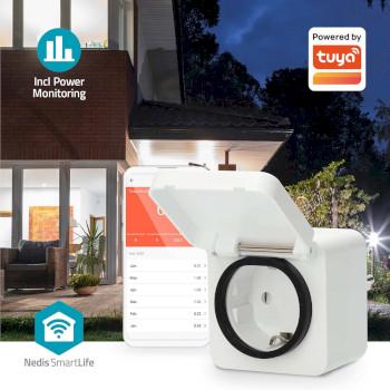 SmartLife Prise Intelligente Wi-Fi IP44 3680 W Prise avec mise à la terre -25 - Nedis