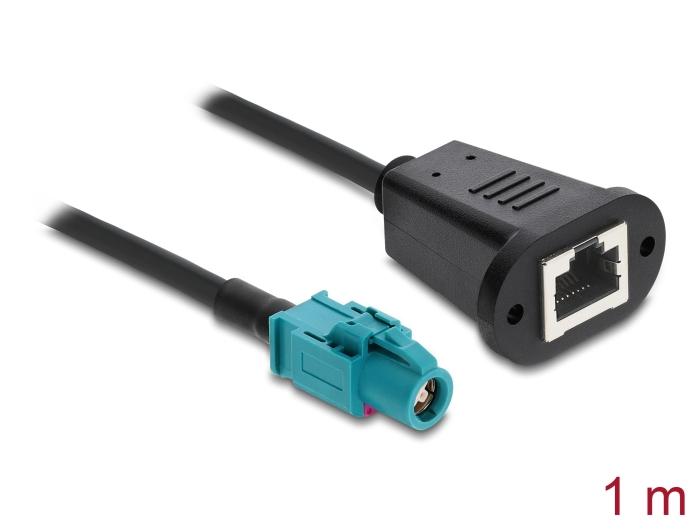 Câble Delock HSD Connecteur Z sur prise RJ45 1 m