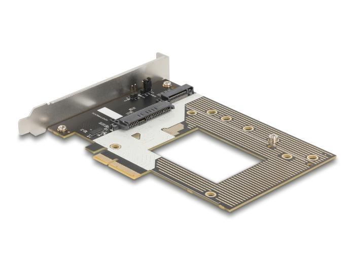 Delock PCI Express 4.0 x4 kaart naar 1 x NVMe M.2 Key M 110 mm of U.2 slot