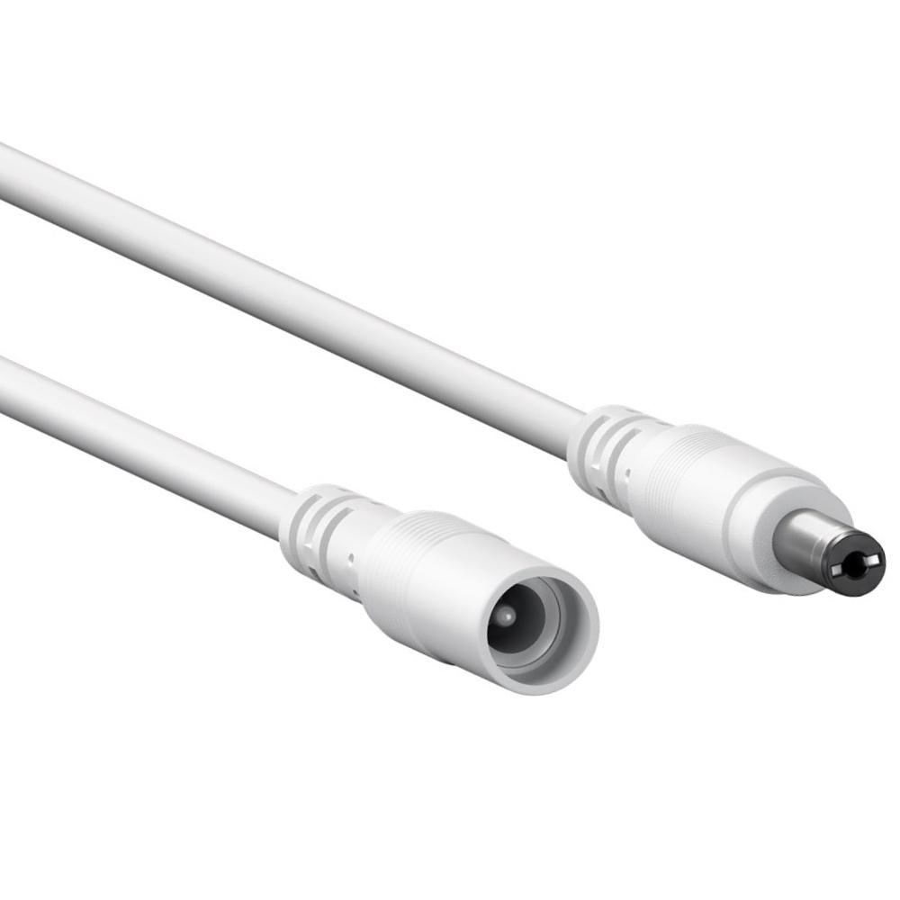 Câble d'extension DC, 1,5 m, blanc