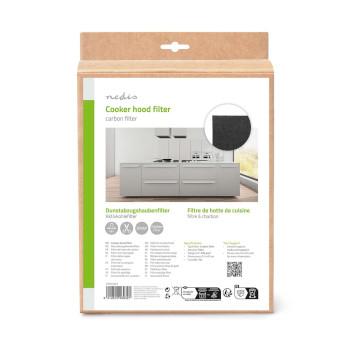 Filtre à charbon pour hotte aspirante Adapté pour : Universel - Nedis