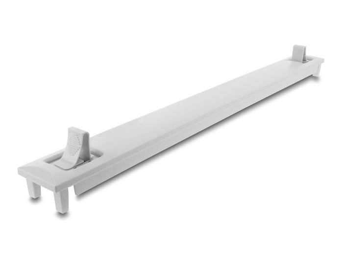 Delock 19″ 1 HE Blindpaneel ABS kunststof met kliksysteem (Snap-In)