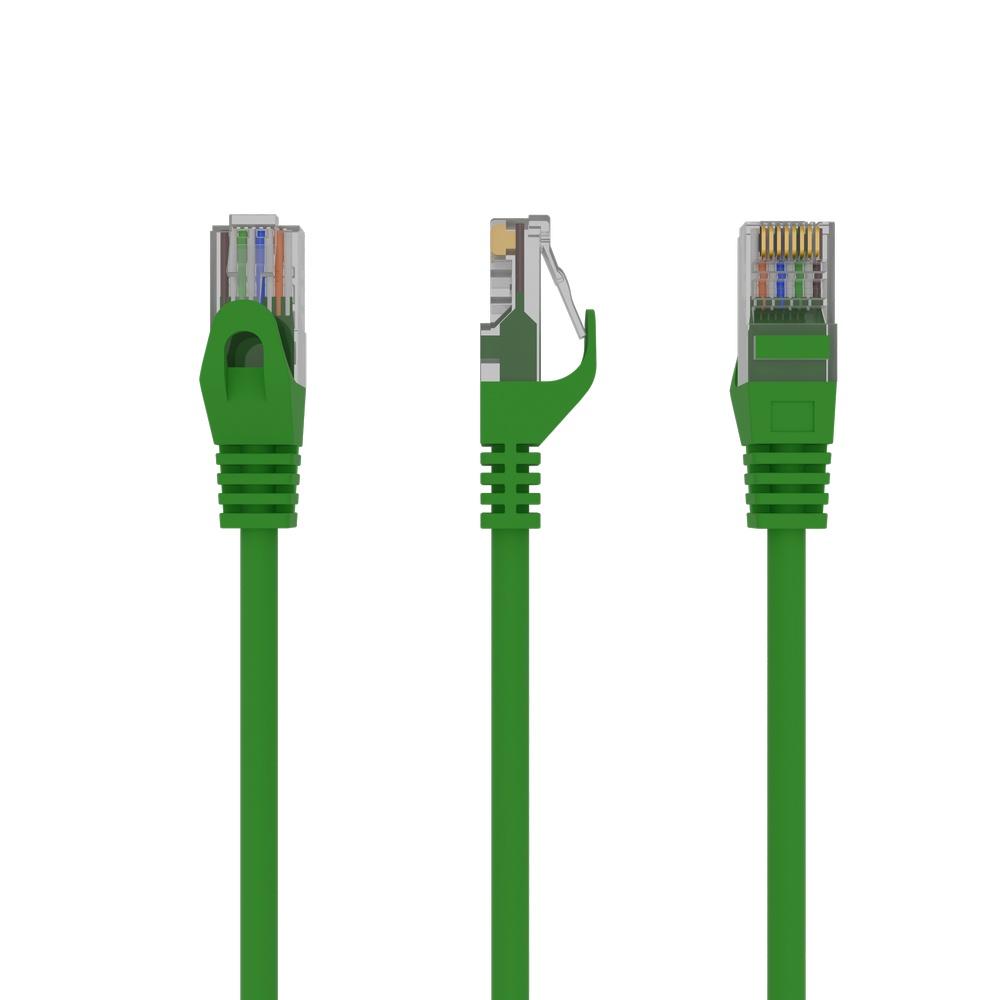 Câble patch UTP Cat6, 0,5 m, vert