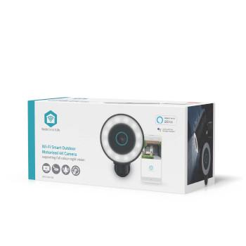 SmartLife Caméra Extérieure Wi-Fi Spotlight 4K / 3840x2160 IP65 - Nedis