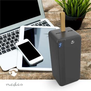 Powerbank 30000 mAh 1.5 / 1.67 / 2.0 / 2.22 / 3.0 A Sorties : 3 - Nedis