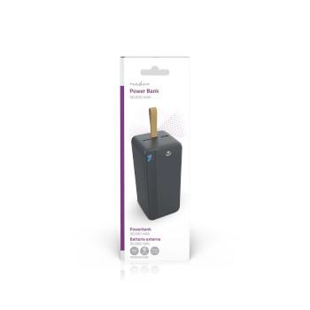 Powerbank 30000 mAh 1.5 / 1.67 / 2.0 / 2.22 / 3.0 A Sorties : 3 - Nedis