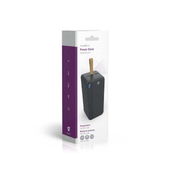 Powerbank 30000 mAh 1.5 / 1.67 / 2.0 / 2.22 / 3.0 A Sorties : 3 - Nedis