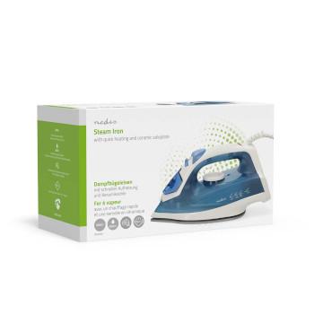 Stoomstrijkijzer 2000 W 20 g/m Stoomstoot Keramiek 0.20 l - Nedis