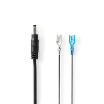 Stroomkabel DC Female F1 Recht Recht Koper 2.00 m Rond PVC - Nedis
