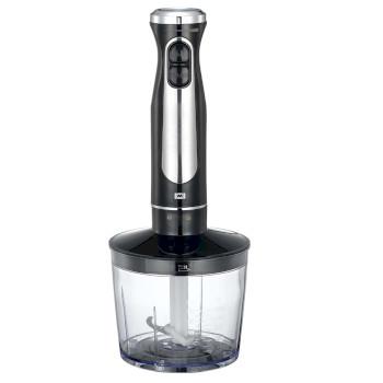 Staafmixer met hakmolen gardebeker 600W Zwart / Roestvrij Staal - MELISSA