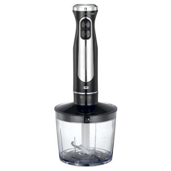 Staafmixer met hakmolen gardebeker 600W Zwart / Roestvrij Staal - MELISSA