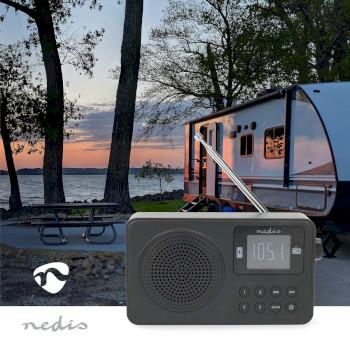 FM-Radio Draagbaar Model FM Accu gevoed / USB Gevoed Digitaal 2 - Nedis