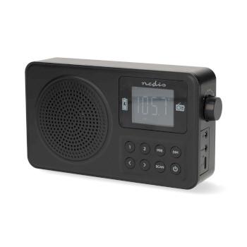 FM-Radio Draagbaar Model FM Accu gevoed / USB Gevoed Digitaal 2 - Nedis