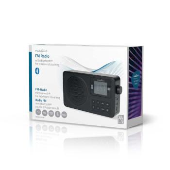 FM-Radio Draagbaar Model FM Accu gevoed / USB Gevoed Digitaal 2 - Nedis