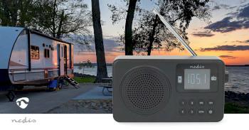 FM-Radio Draagbaar Model FM Accu gevoed / USB Gevoed Digitaal 2 - Nedis