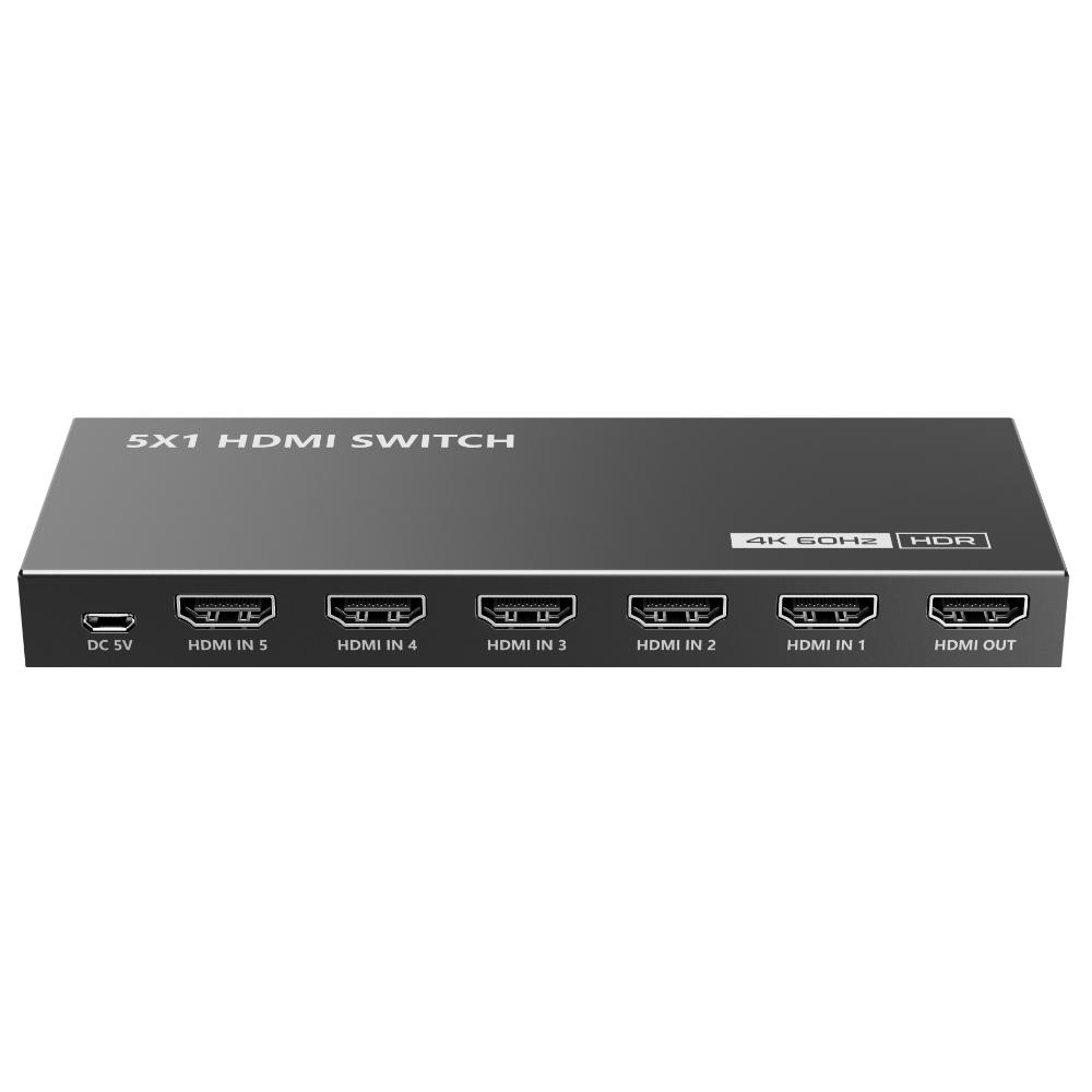 4K HDMI 2.0 switch 5 poorts