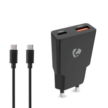 Chargeur 30 W GaN PD3.0 30W Fonction de charge rapide 1.5 / 2.0 / 2.5 / - Nedis