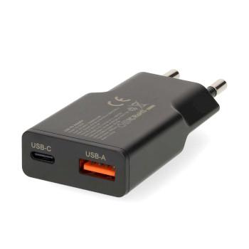 Chargeur 20 W GaN PD3.0 Fonction de charge rapide 1.5 / 2.0 / 2.22 / 3.0 A - Nedis
