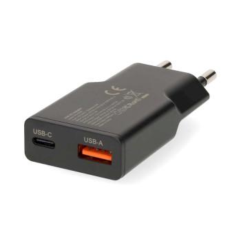 Chargeur 20 W GaN PD3.0 Fonction de charge rapide 1.5 / 2.0 / 2.22 / 3.0 A - Nedis