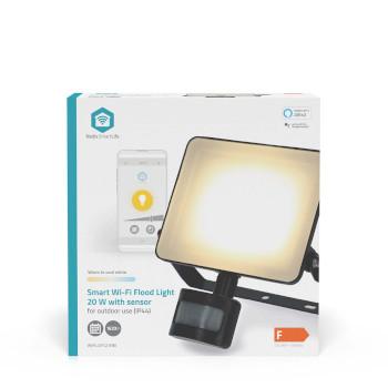 Smartlife Projecteur Extérieur Détecteur de Mouvement 1620 lm Wi-Fi 20 W Chaud à - Nedis