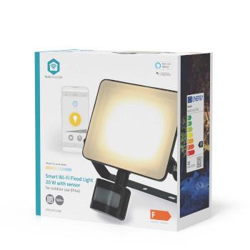 Smartlife Projecteur Extérieur Détecteur de Mouvement 1620 lm Wi-Fi 20 W Chaud à - Nedis