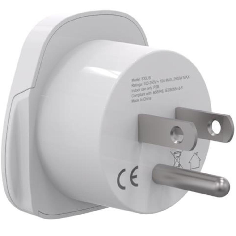 Adaptateur secteur USA-Monde, 10 A