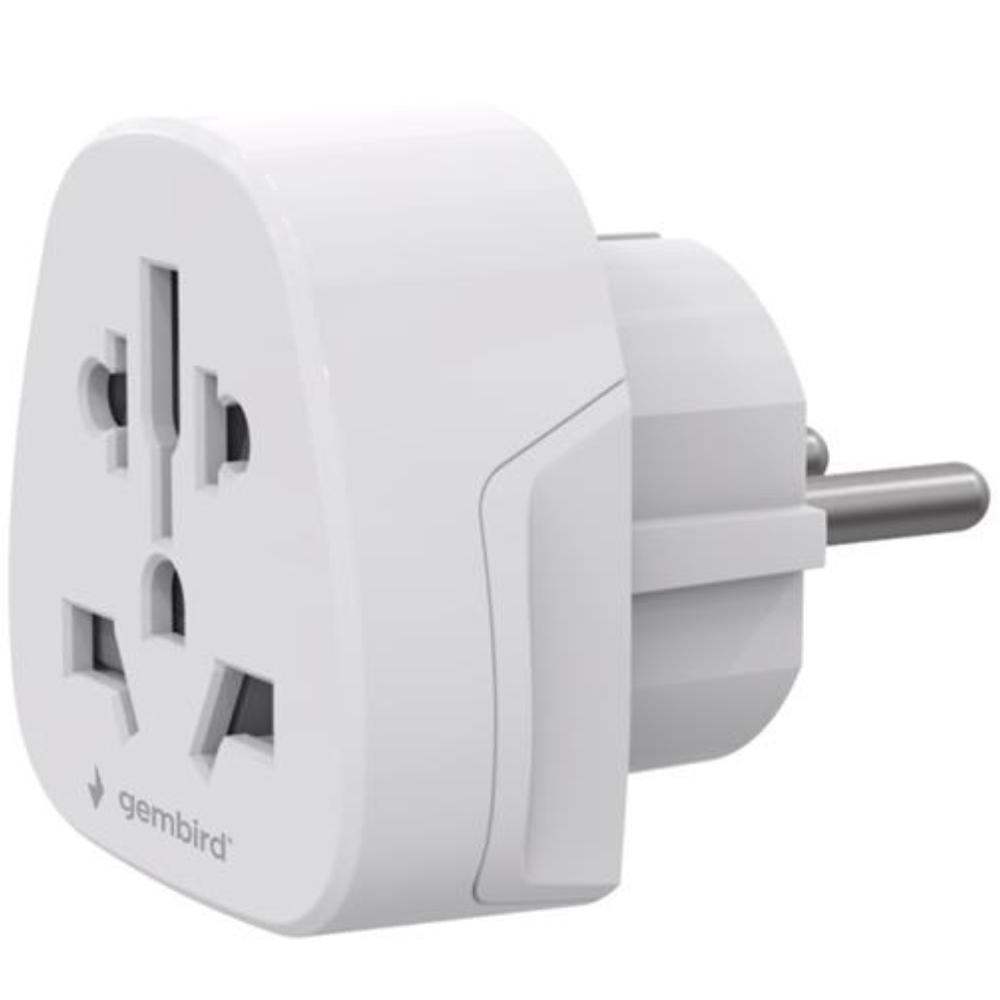 Adaptateur secteur EU-vers-monde, 15 A