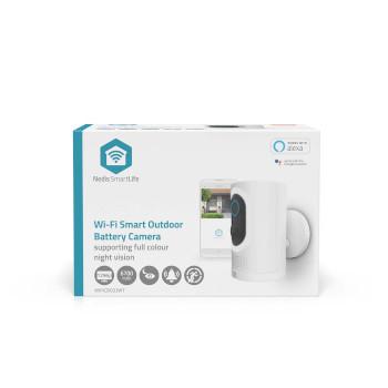 Caméra Extérieure SmartLife Wi-Fi Spotlight 3MP Full HD 1296p - Nedis