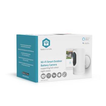 Caméra Extérieure SmartLife Wi-Fi Spotlight 3MP Full HD 1296p - Nedis