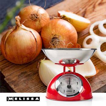 Retro keukenweegschaal Analoog Metalen behuizing Afneembare kom - MELISSA