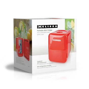 Mini-réfrigérateur portable 6 canettes / 4 l de capacité 100-240 V / 12 V - MELISSA