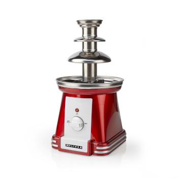 Chocoladefontein 90 B 32 cm 3 Metalen niveaus Rood / Wit - MELISSA