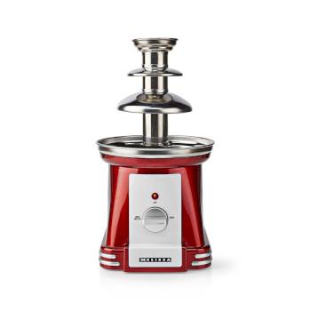Fontaine à chocolat 90 B 32 cm 3 niveaux métalliques Rouge / Blanc - MELISSA