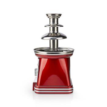 Fontaine à chocolat 90 B 32 cm 3 niveaux métalliques Rouge / Blanc - MELISSA