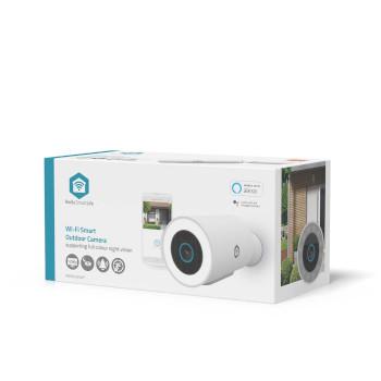 Caméra Extérieure SmartLife Wi-Fi Spotlight 3MP Full HD 1296p - Nedis