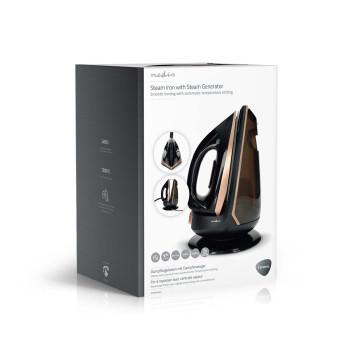 Générateur de vapeur 2400 W 40 g/m Jet de vapeur Céramique 1.50 l 7 Bar - Nedis