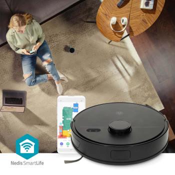 SmartLife Robotstofzuiger Laser navigatie Wi-Fi Capaciteit - Nedis