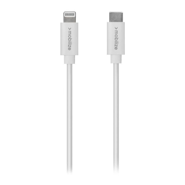 Mobilize Cable USB-C to Apple MFi Lightning 1m. 60W White (BULK) - Mobilize Bulk