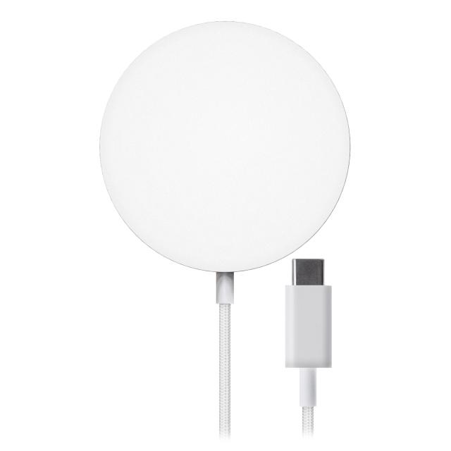 Mobilize Strong Magnetic Wireless Charger Magsafe Compatible 15W White - Mobilize