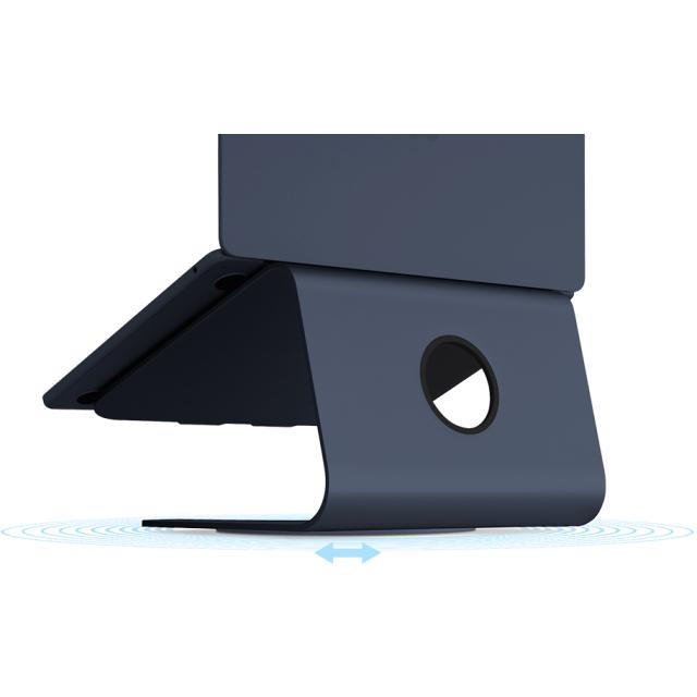 Rain Design mStand 360 Laptop Stand + Swivel Base Midnight - rain design