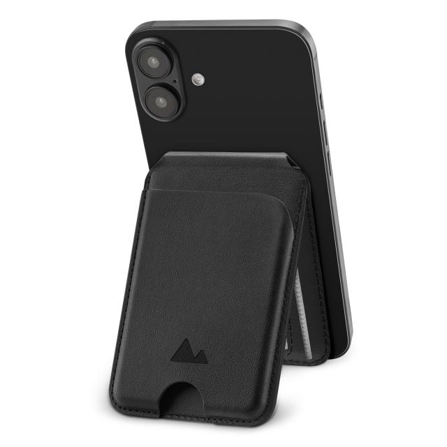 My Style MagSafe Compatible Magnet Card Holder with Stand Function Black - My Style
